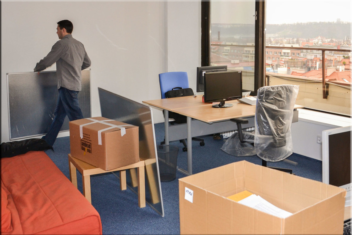 Office move in Luton