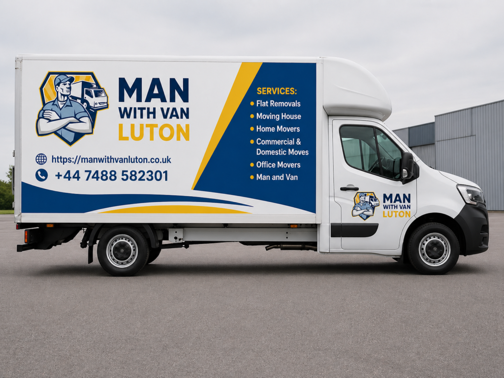 long distance removals man with van luton